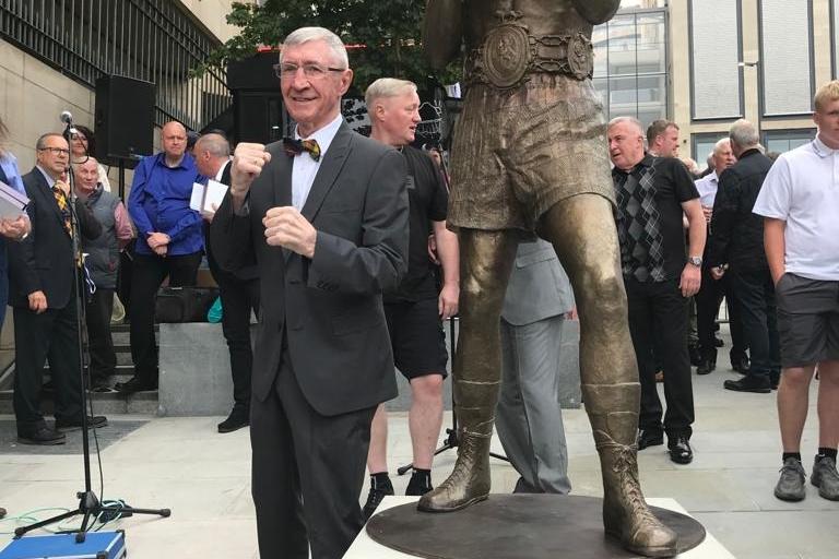 While most of Scotland's most popular boxers over the years have come from Glasgow, the country's king of the ring was of course the late, great Ken Buchanan, who sadly passed away recently aged 77, with his funeral taking place at St Giles Cathedral. Leither Ken became the undisputed world lightweight champion in 1971, ending his career with 61 wins from 69 fights. He is pictured above at the unveiling of his statue in August 2022, which will remain outside the St James Quarter looking down the road at his beloved Leith.