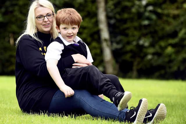 Karen Gray, 47, needs financial backing from the government to keep her son seizure free.