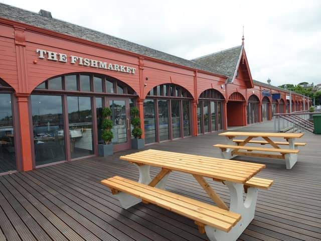 The Fishmarket at Pier Place, Newhaven, recently voted one of world's best fish restaurants by Lonely Planet