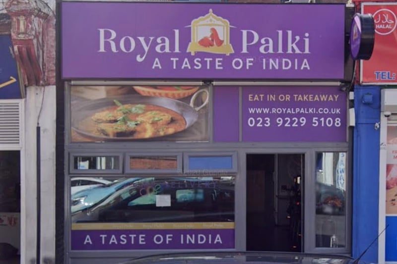 8: Royal Palki in Fratton Road, Fratton, got enough votes to claim Portsmouth's eighth best takeaway curries.