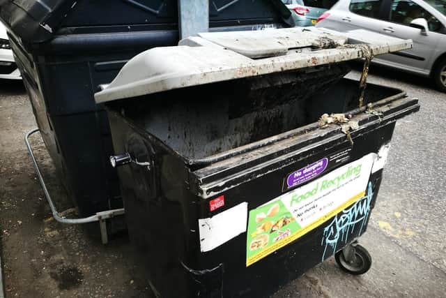 Labour councillor Many Watt said the current food waste bins could be "pretty horrible"