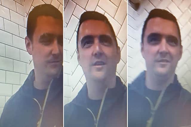Police would like to speak to this man in connection with a serious assault near Edinburgh Playhouse