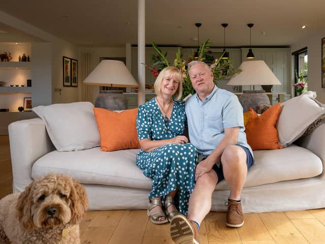 Jean & David Short, whose Bellsmanins home is set to feature in Scotland's Home of the Year.
