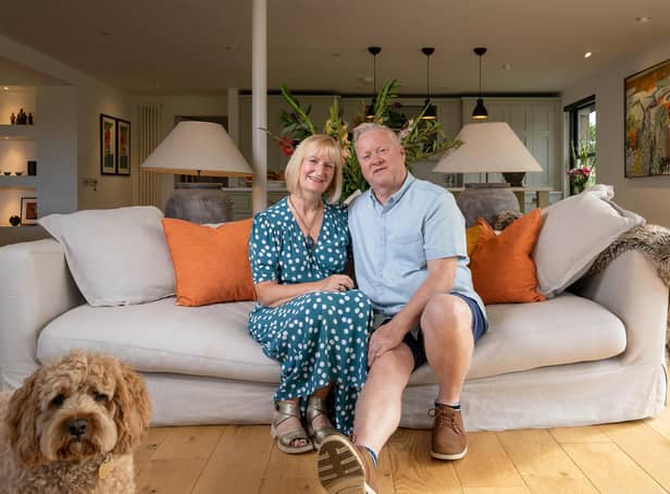 Jean & David Short, whose Bellsmanins home is set to feature in Scotland's Home of the Year.