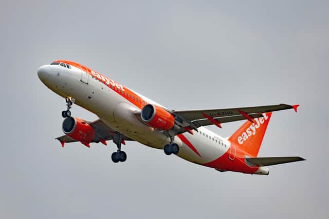 An easyJet flight bound for Edinburgh was forced to perform an emergency landing