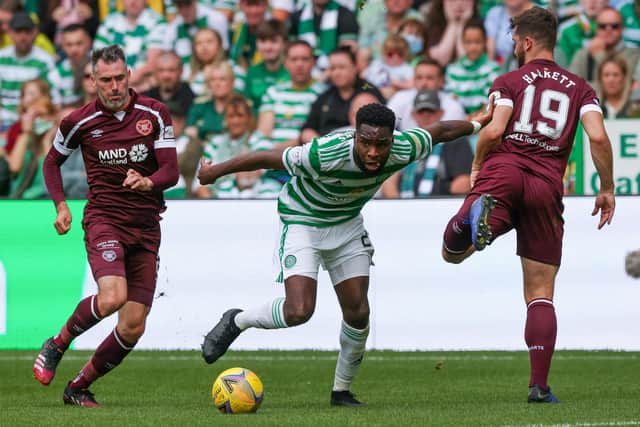 Hearts struggled against a rampant Celtic side. (Photo by Craig Williamson / SNS Group)