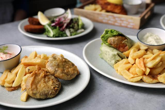 The new restaurant will serve up several plant-based options, including vegan haggis and a 'fish' wrap. (Photo credit: RZSS)