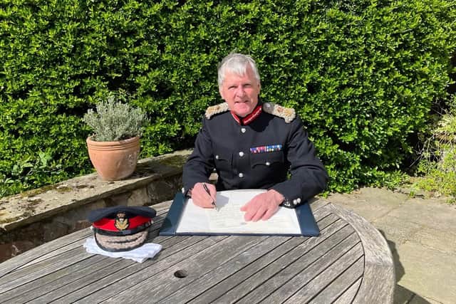 Midlothian’s Lord-Lieutenant, Lt Col Richard Callander, has written to the Queen, on the historic occasion of her Platinum Jubilee.