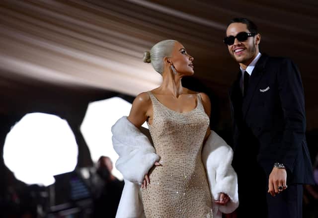 Kim Kardashian said she was 'so honoured' to wear the historic gown once worn by Hollywood superstar Marilyn Monroe to this year’s Met Gala in the US (Picture: Angela Weiss/AFP via Getty Images)