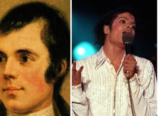 According to David Gest, Robert Burns' poetry inspired Michael Jackson's 'Thriller'.