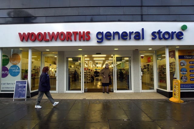 The large Woolworths at Lothian Road.