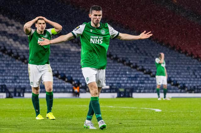 Paul McGinn says Hibs must show they have what it takes to deliver in the big games. Photo by Alan Harvey/SNS Group