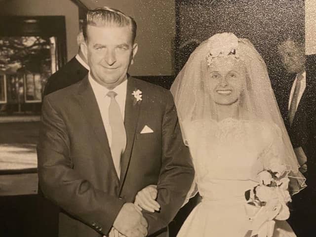 Kitty Chambers said: "Best parents ever, married in 1963."