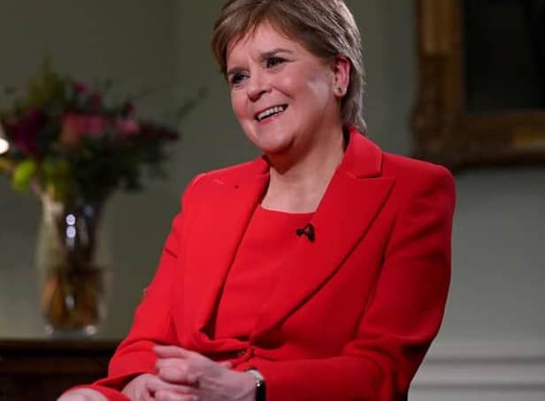 Sturgeon tax return shows her only income is from FM salary