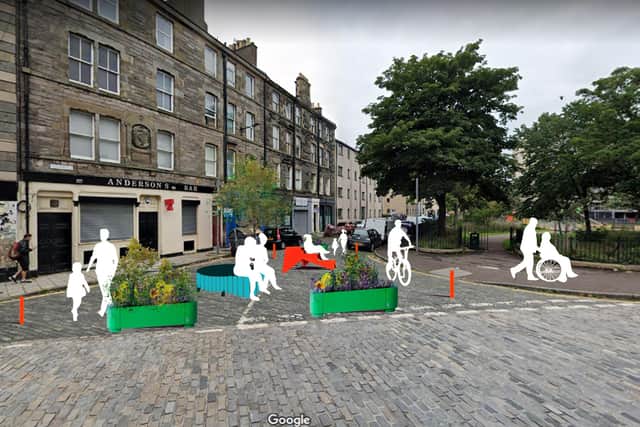 Artist's impression of proposals at Yardheads, Leith