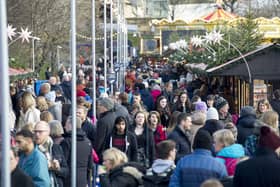 The rescue bid for Edinburgh's Christmas market will be discussed next week.  Picture: Ian Rutherford.