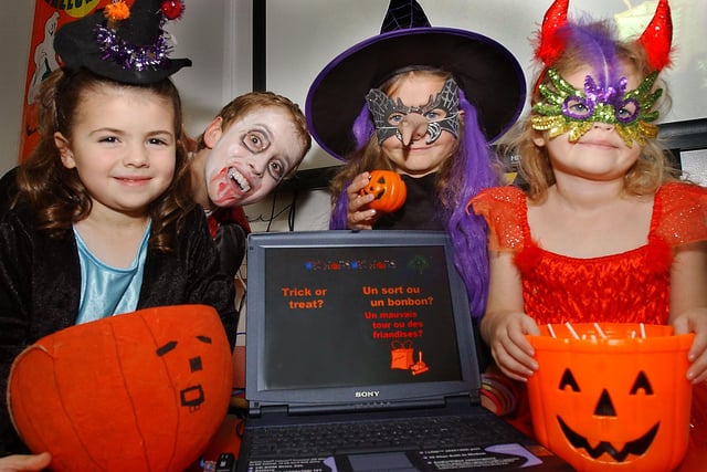 There was a Halloween twist to the French language club at Grangetown Primary School in 2006. Does this bring back memories?
