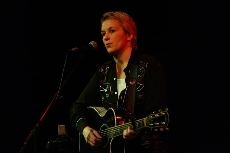 Grammy-nominated American folk singer-songwriter and author Mary Gauthier performing live at the Queen's Hall, Edinburgh on November 13, 2003.
13th November 2003.
Photo by Cate Gillon.