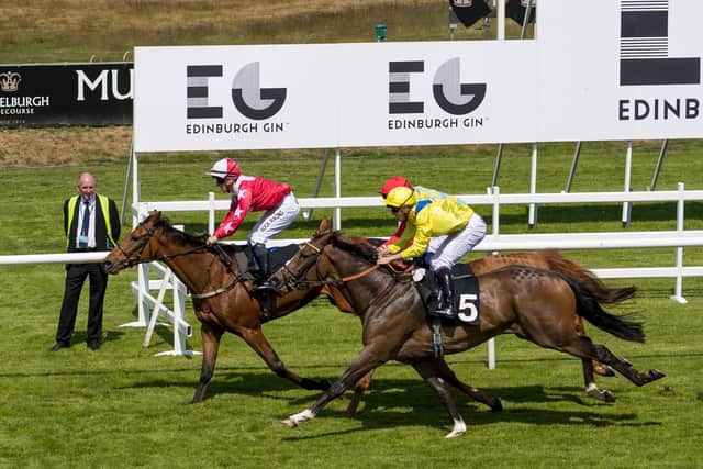 Edinburgh Gin has sealed a new three-year sponsorship deal with Musselburgh Racecourse in East Lothian. Picture: Alan Rennie