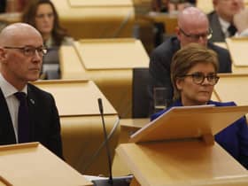 Deputy First Minister John Swinney will step down along with First Minister Nicola Sturgeon, paving the way for generational change at the top of the SNP and the Scottish Government (Picture: Andrew Cowan/Scottish Parliament)