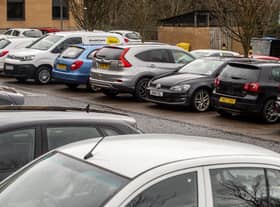 A workplace parking levy could raise up to £14.9m but it will take at least two years to set up.  Picture: Lisa Ferguson.
