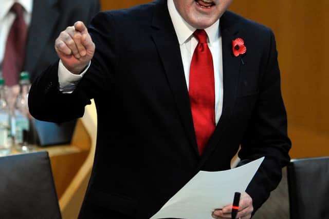 Iain Gray is stepping down after 18 years as an MSP     Pic: Greg Macvean