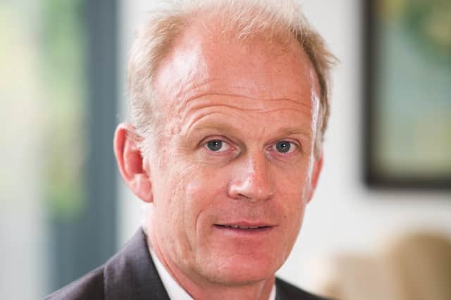 Fund manager James de Uphaugh of Majedie Asset Management, which took over the running of the 132-year-old trust. Picture: Daniel Lewis
