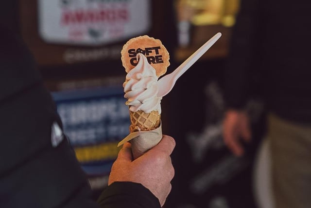 Among the traders at Edinburgh Street Food are SoftCore, who offer delicious ice-cream.