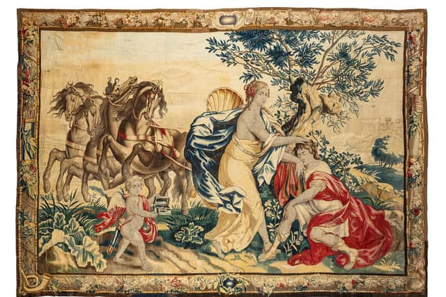 Flemish tapestry