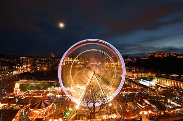 Edinburgh's Christmas Market is returning this year, albeit in a different format (Picture: Jeff J Mitchell/Getty Images)