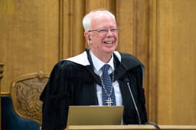 Lord Wallace became Moderator at last month's Church of Scotland General Assembly