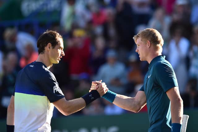 Andy Murray will take on Kyle Edmund in the group stage of the Battle of the Brits tournament.