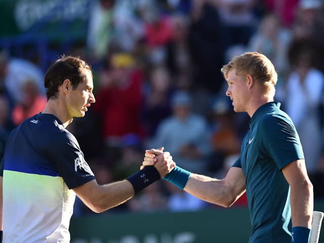Andy Murray will take on Kyle Edmund in the group stage of the Battle of the Brits tournament.