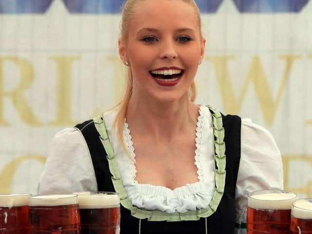 Oktoberfest marks 10th anniversary in Edinburgh: Tickets now on sale for one of the most fun events in the city. Picture – supplied.