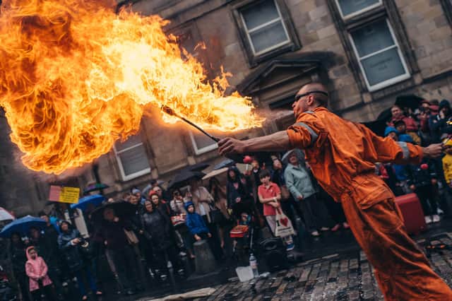 The Edinburgh Festival Fringe has been staged every year since 1947. Picture: David Monteith.