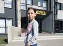 Katya, 12, is one of nearly 50 children brought from Ukraine to Scotland