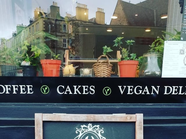 Black Rabbit serves vegan breakfast rolls, bagels, and sweet treats, and also has a deli section with a selection of vegan meat and cheese alternatives.