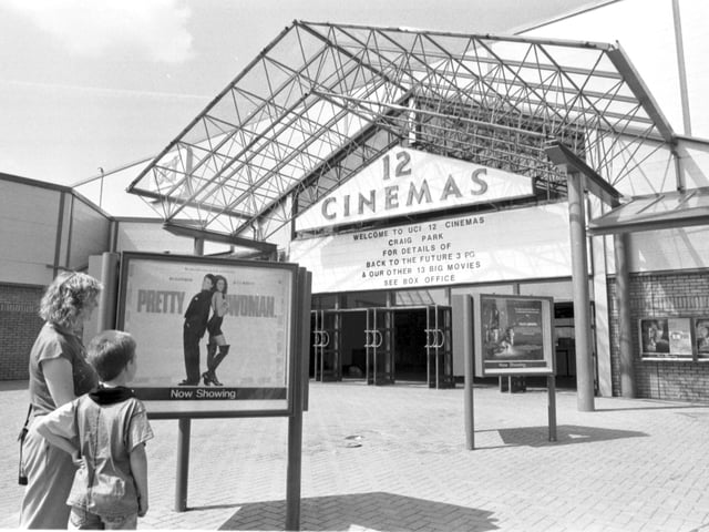 The UCI 12-screen multiplex cinema at Fort Kinnaird caused a great deal of excitement when it opened in July 1990.