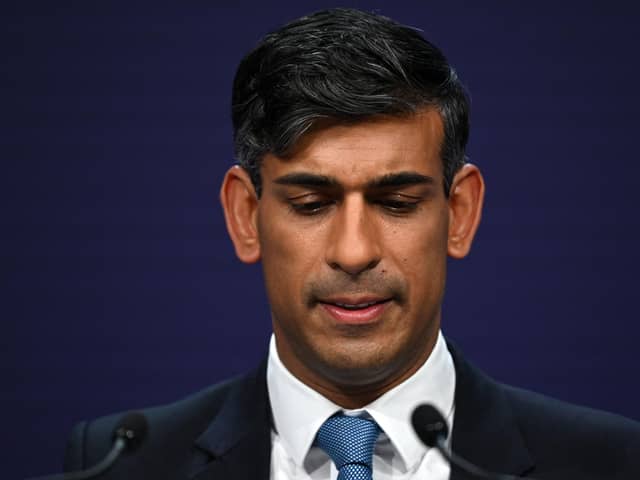 Conservative prime minister Rishi Sunak (Photo: POOL/AFP via Getty Images)