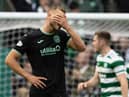 Ryan Porteous reacts as Hibs are crushed by Celtic in Glasgow