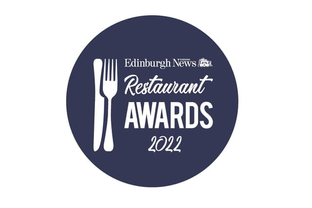 Edinburgh Evening News Restaurant Awards 2022