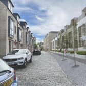 An artist's impression of the proposed development in Eyre Place Lane.
