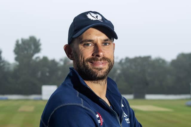 Kyle Coetzer captained Scotland 110 times in all formats of the game. Picture: Mark Scates / SNS