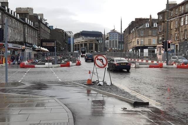 The Leith Walk junction has been plagued by drivers flouting no-left turn