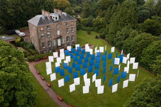The installation represents all those lost.