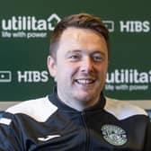 Dean Gibson has guided Hibs to back to back fourth place finishes in the SWPL1. Picture: Mark Scates / SNS