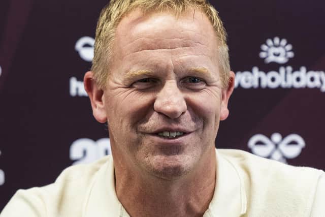 Heart of Midlothian head coach Wouter Vrancken