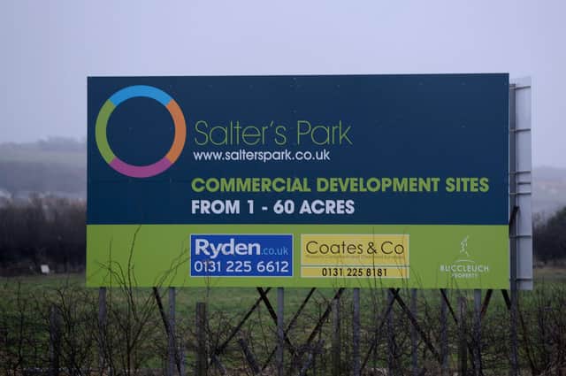 The Salters Park site, which developers hope to turn into a £50 million warehouse for an unnamed e-commerce company.