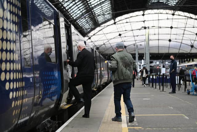 ScotRail is to review ticket refund policies as claims increased following news of the impending service cuts. Picture: John Devlin