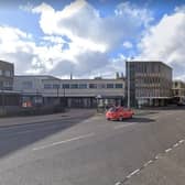 The collision happened in South Street, Dalkeith, on Saturday evening.  Picture: Google.